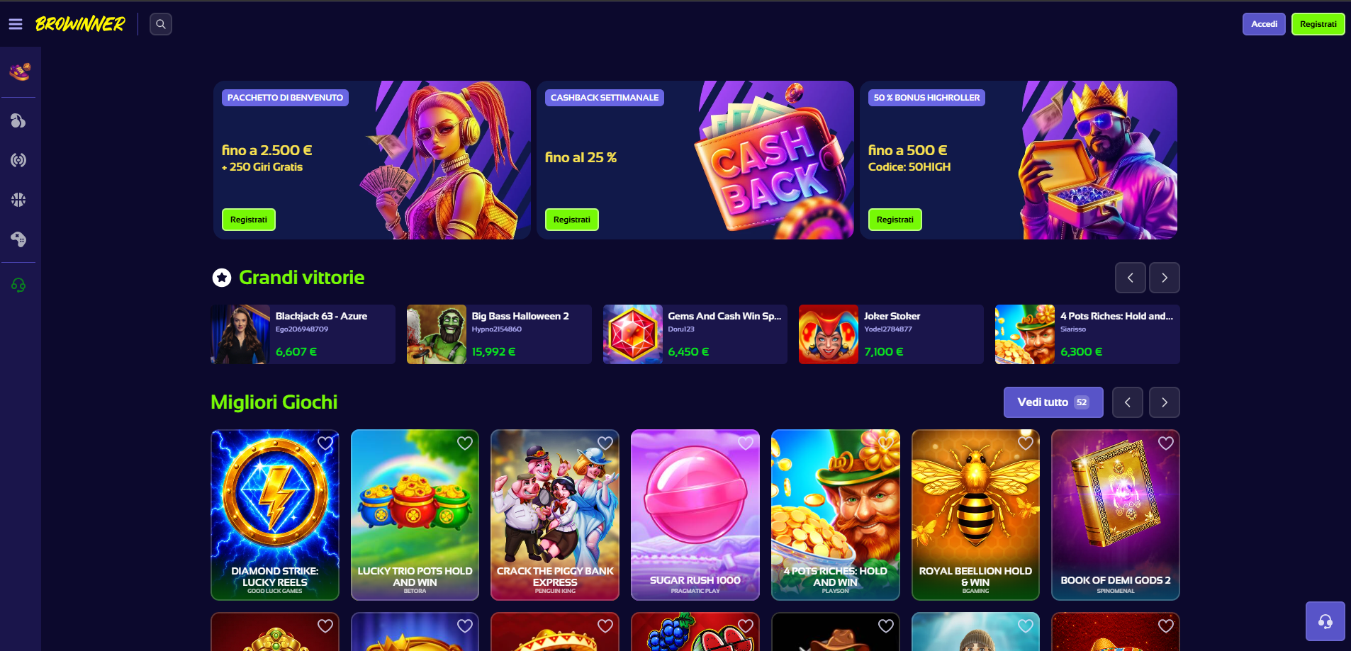 Browinner casino